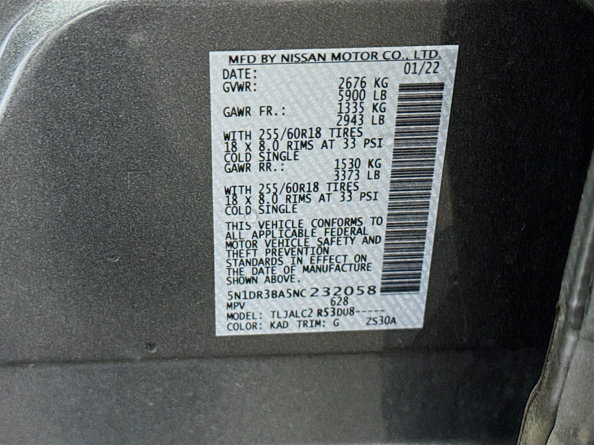 Used 2022 Nissan Pathfinder SV FWD image 40