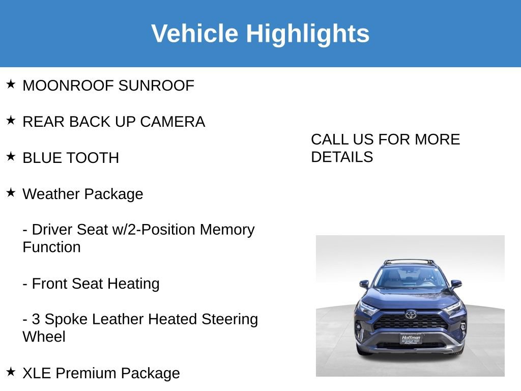 Used 2024 Toyota RAV4 XLE Premium w/ Weather Package AWD/4WD image 8