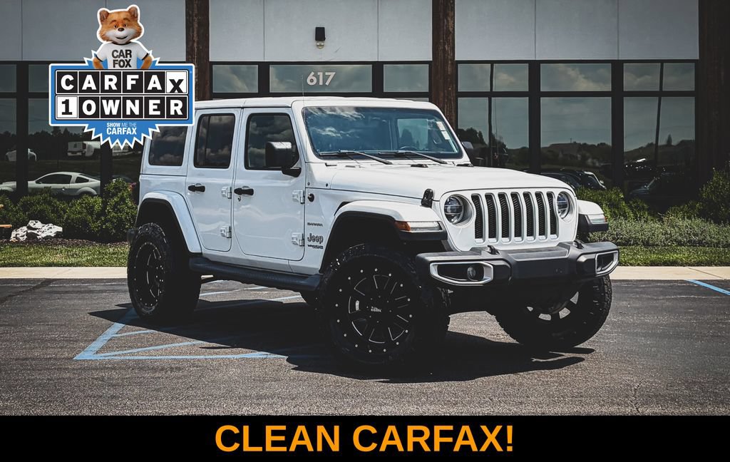 Used 2018 Jeep Wrangler Unlimited Sahara w/ Dual Top Group AWD/4WD image 1