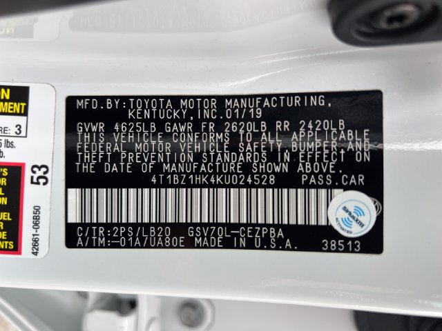 Used 2019 Toyota Camry XSE w/ Driver Assist Package FWD image 17