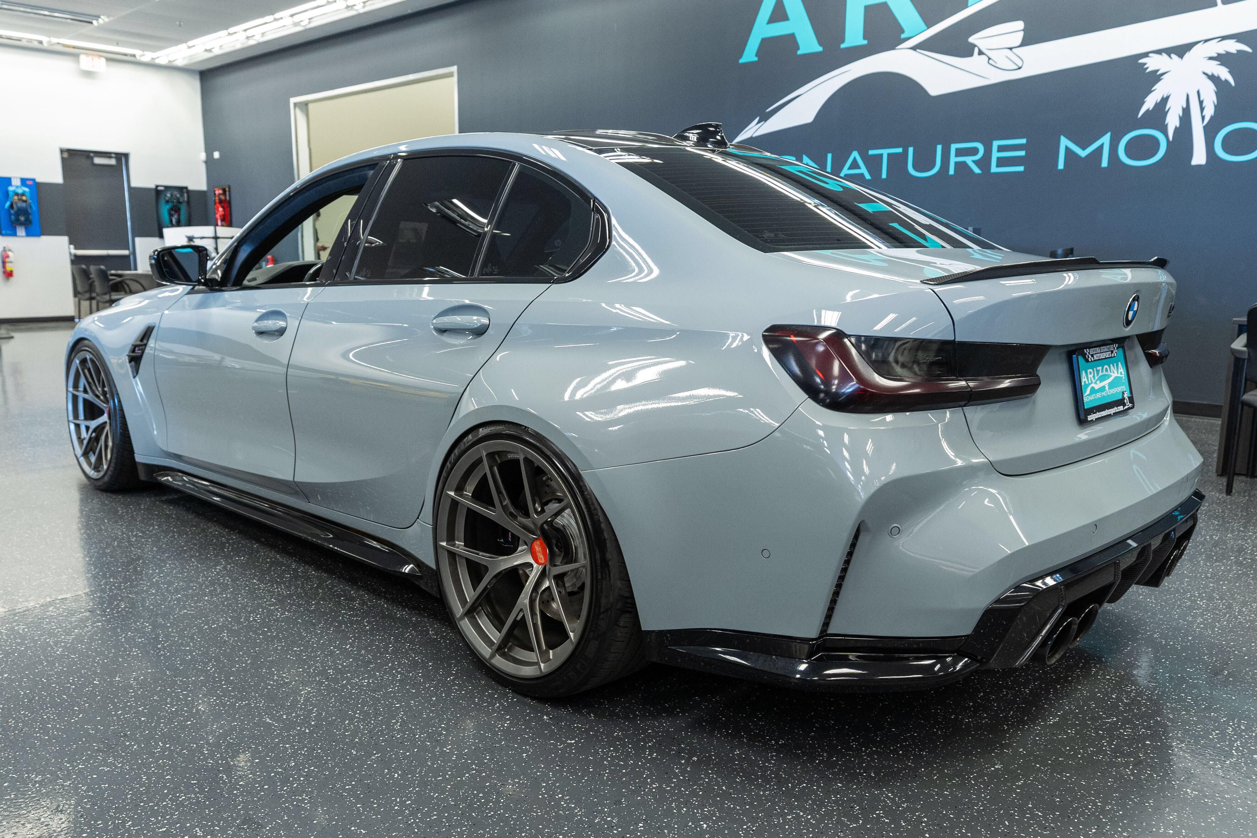 Used 2021 BMW M3 Competition w/ M Carbon Exterior Package RWD image 10