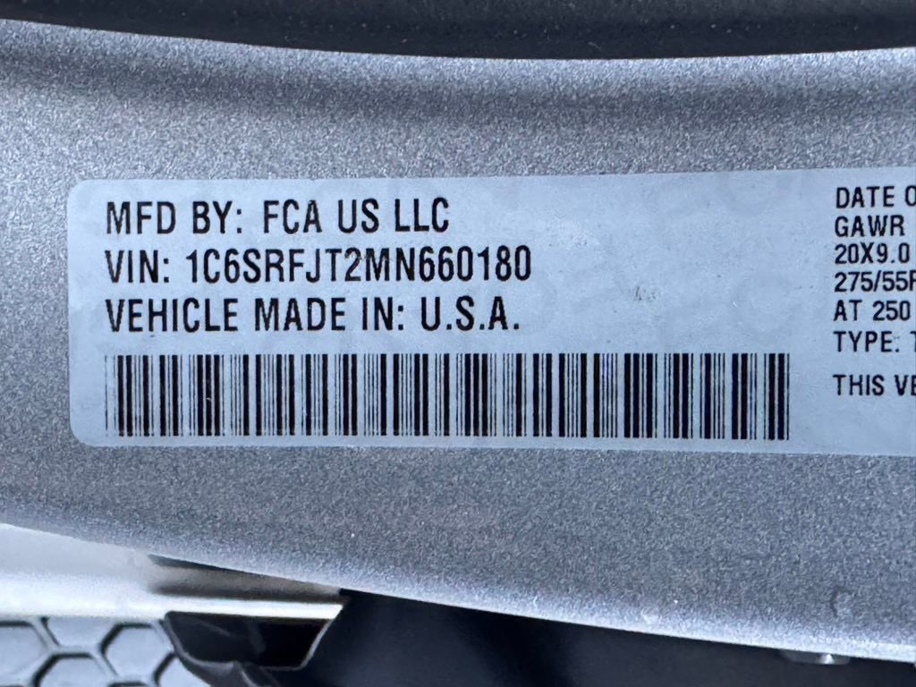 Used 2021 RAM 1500 Laramie w/ Sport Appearance Package AWD/4WD image 49