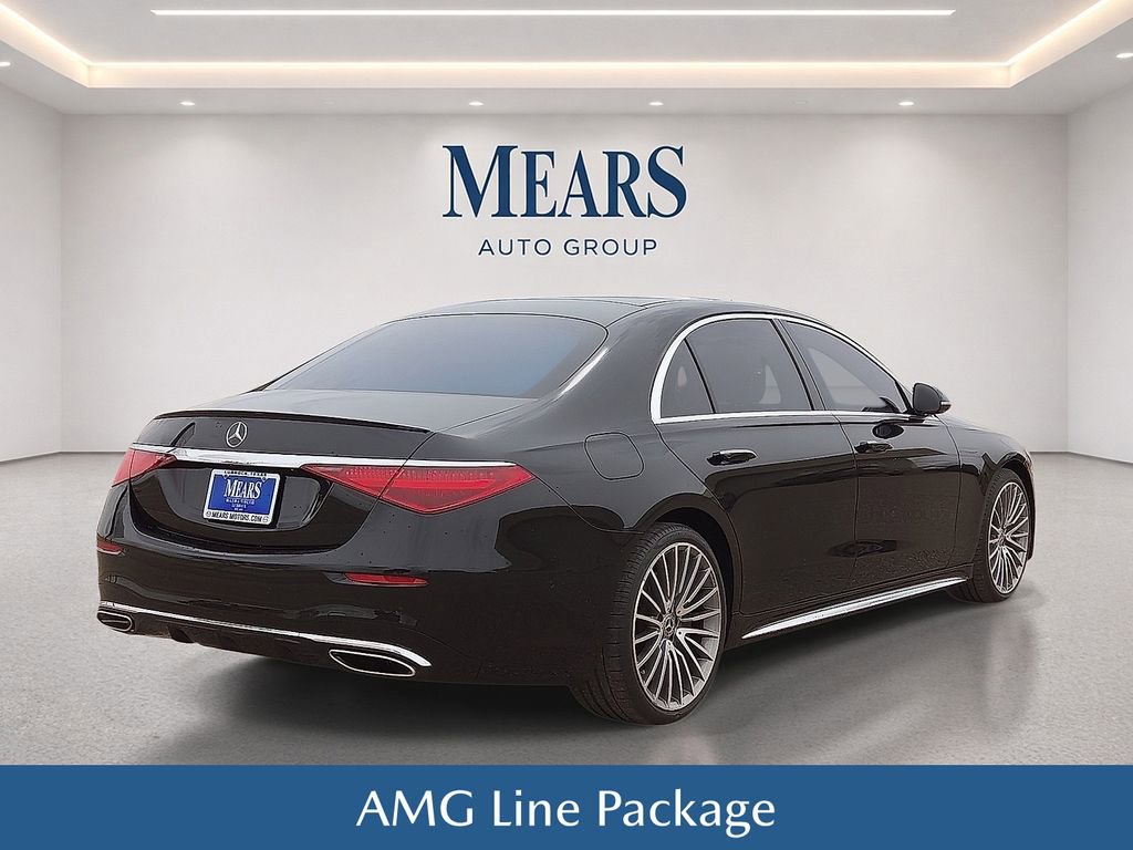 Used 2022 Mercedes-Benz S 500 4MATIC w/ AMG Line Package image 6