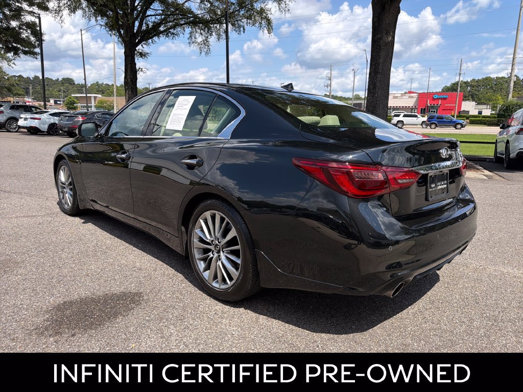 Certified 2023 INFINITI Q50 Luxe w/ Cargo Package RWD image 9