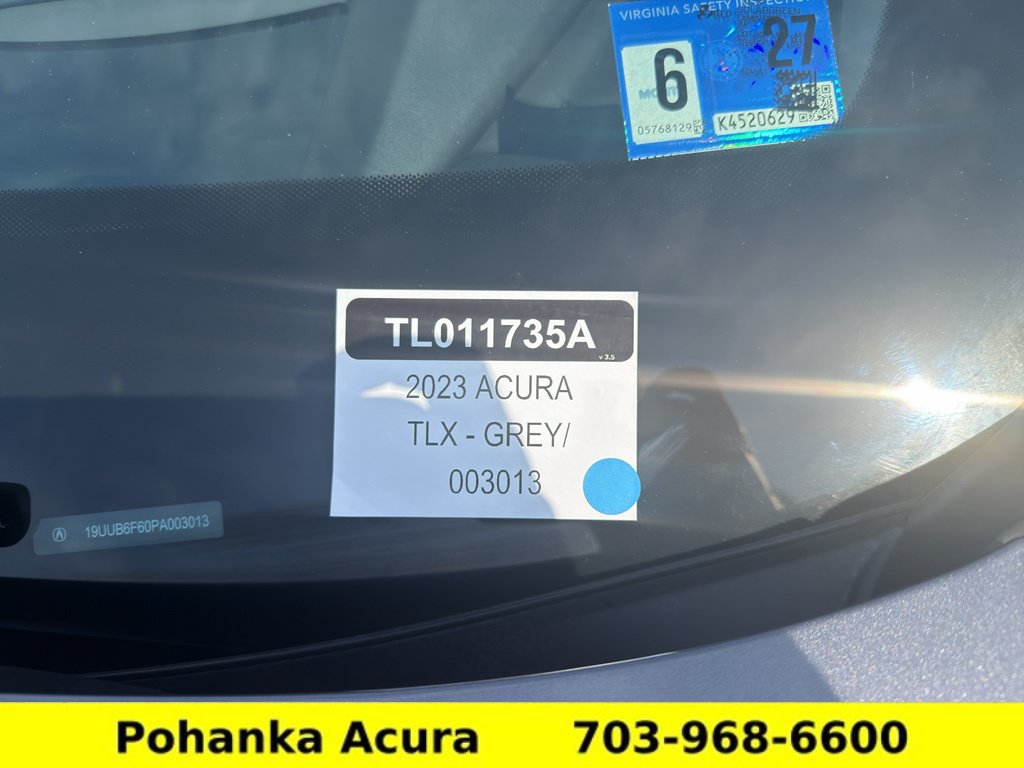 Certified 2023 Acura TLX SH-AWD w/ Advance Package image 33