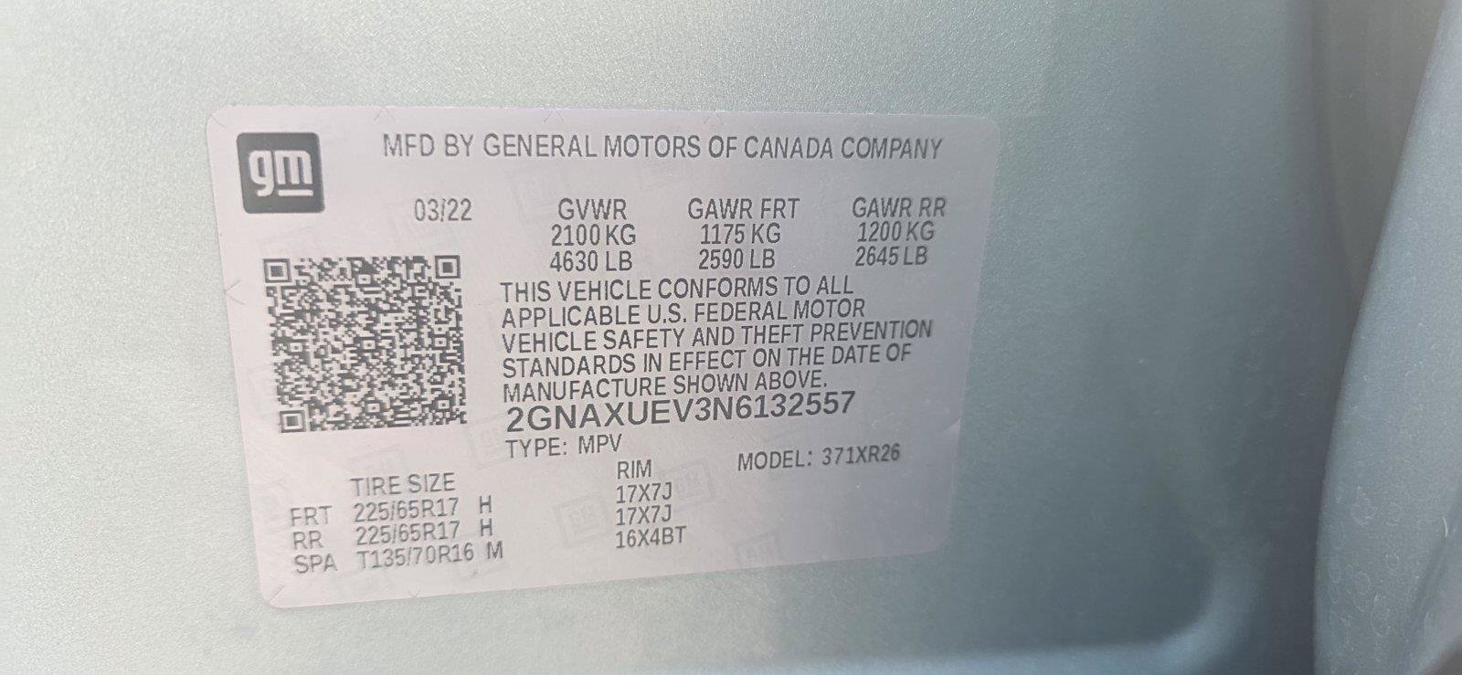 Used 2022 Chevrolet Equinox LT AWD/4WD image 23