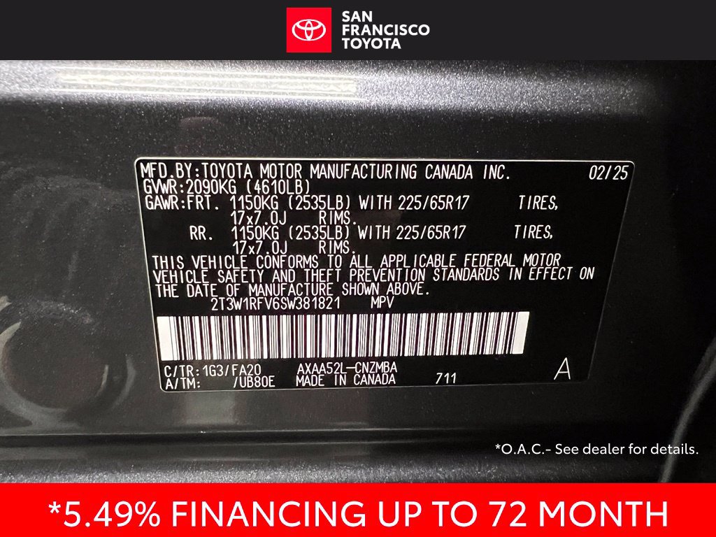 Certified 2025 Toyota RAV4 XLE FWD image 39