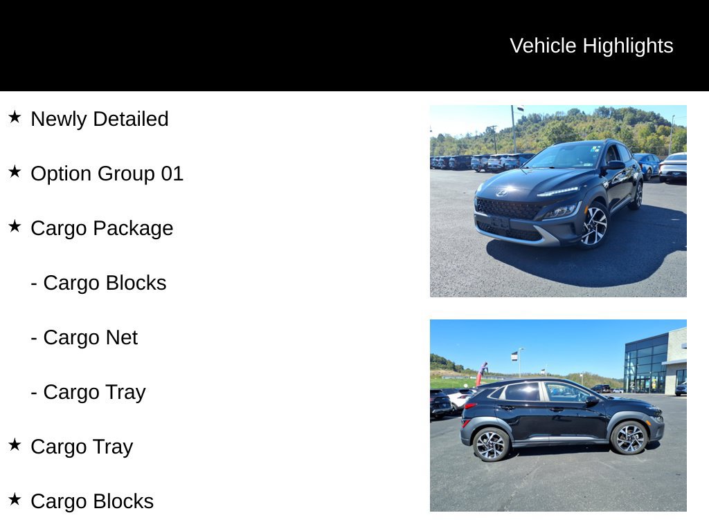 Used 2023 Hyundai Kona Limited w/ Cargo Package AWD/4WD image 8