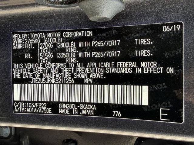 Used 2019 Toyota 4Runner SR5 RWD image 26