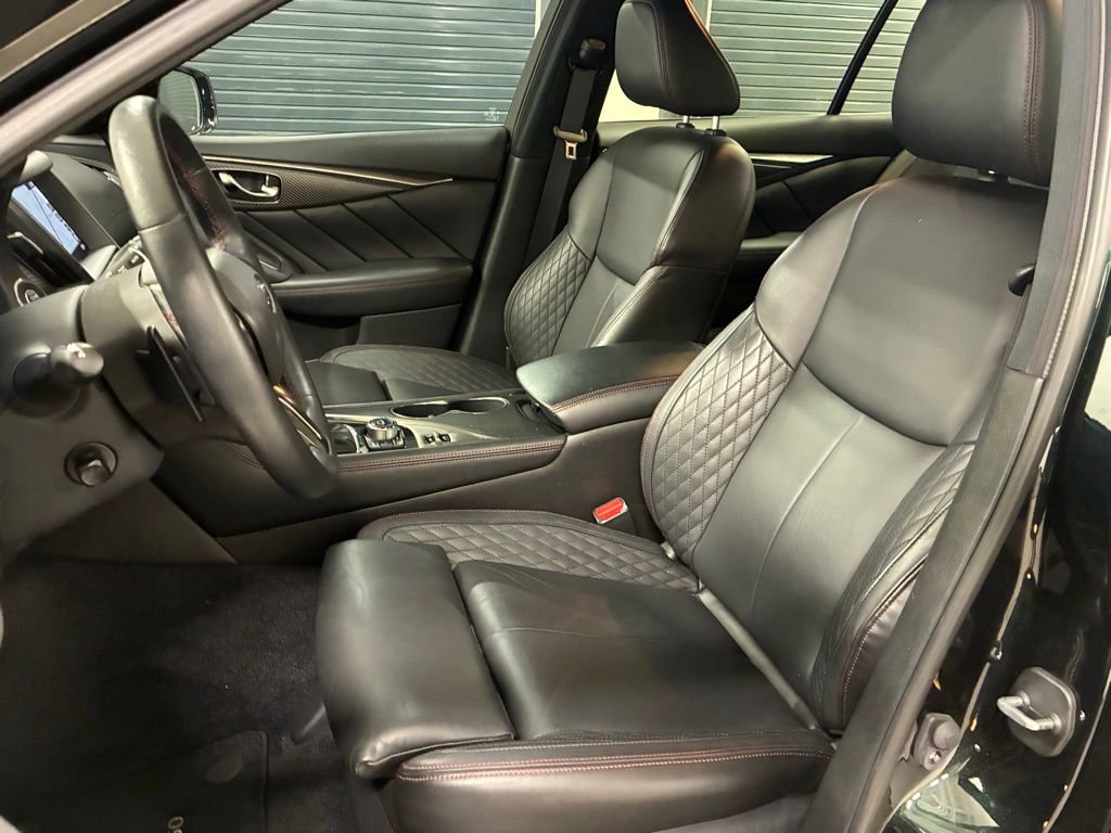 Used 2024 INFINITI Q50 Red Sport 400 w/ Black Opal Edition RWD image 5