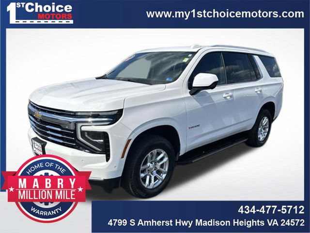 Used 2025 Chevrolet Tahoe LT AWD/4WD image 1