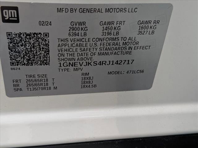 Used 2024 Chevrolet Traverse Z71 image 25