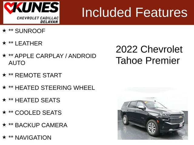 Used 2022 Chevrolet Tahoe Premier image 3