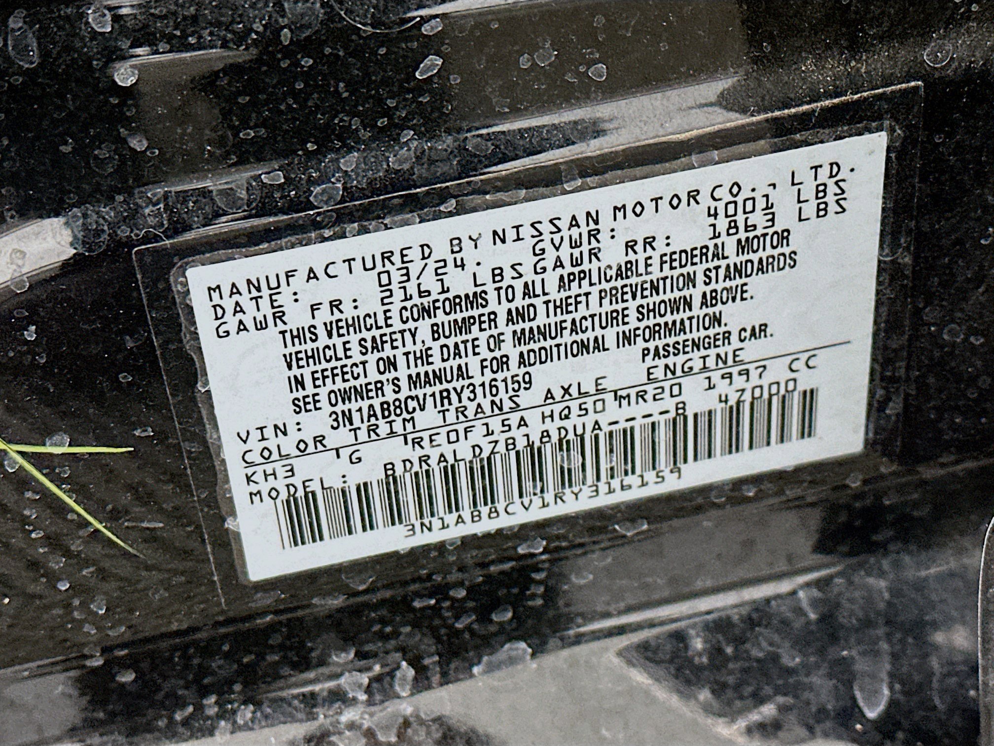 Used 2024 Nissan Sentra SV image 12