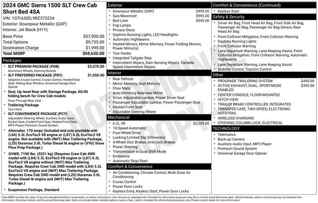 Used 2024 GMC Sierra 1500 SLT w/ SLT Premium Package image 6