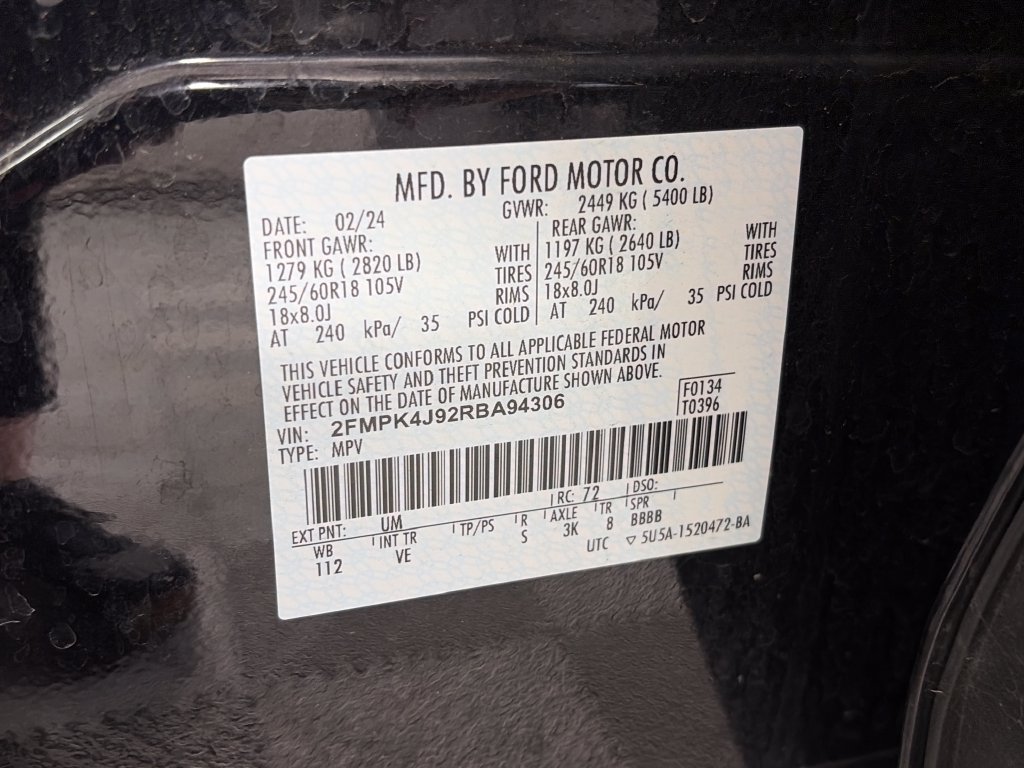 Used 2024 Ford Edge SEL AWD/4WD image 9