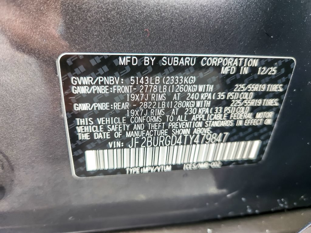 Certified 2026 Subaru Outback Limited XT AWD/4WD image 24