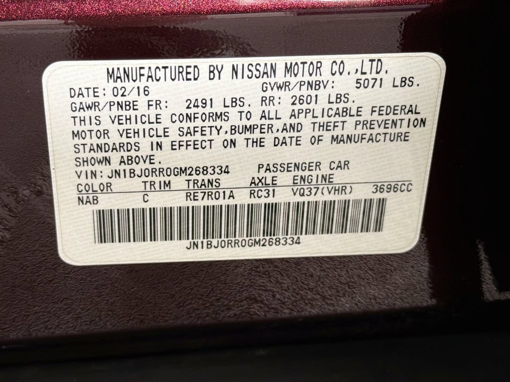 Used 2016 INFINITI QX50 AWD w/ Deluxe Touring Package image 33