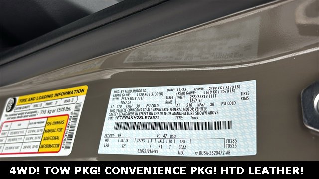 New 2025 Ford Ranger Lariat w/ Convenience Package image 34