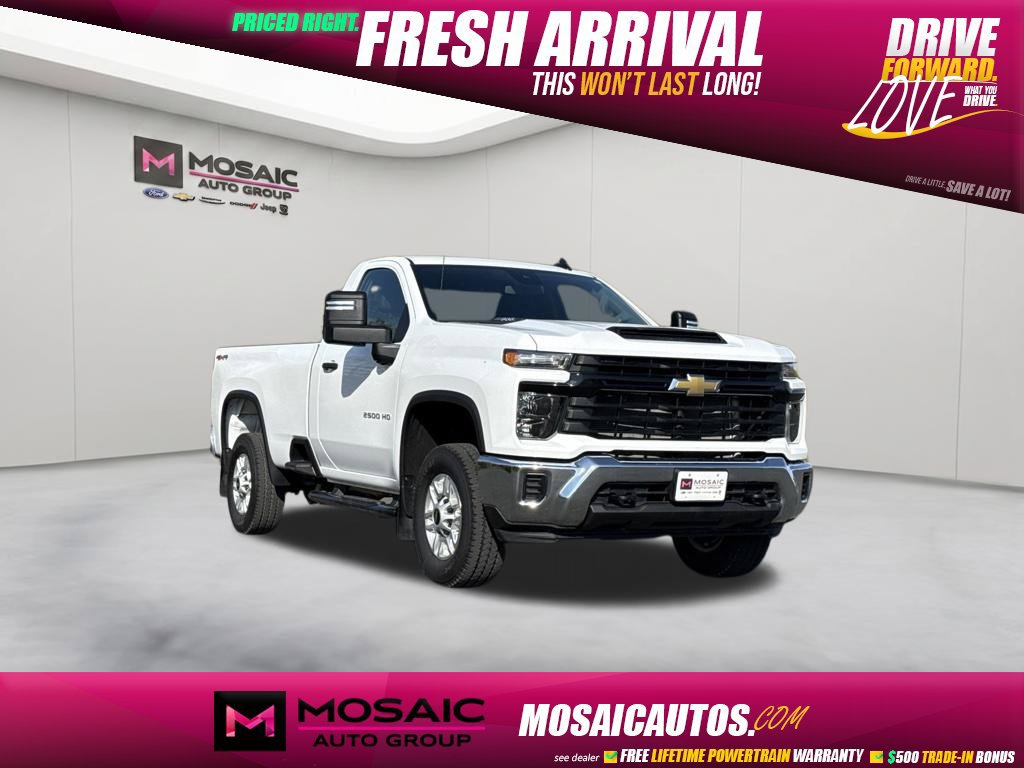Used 2026 Chevrolet Silverado 2500 W/T w/ Snow Plow Prep/Camper Package