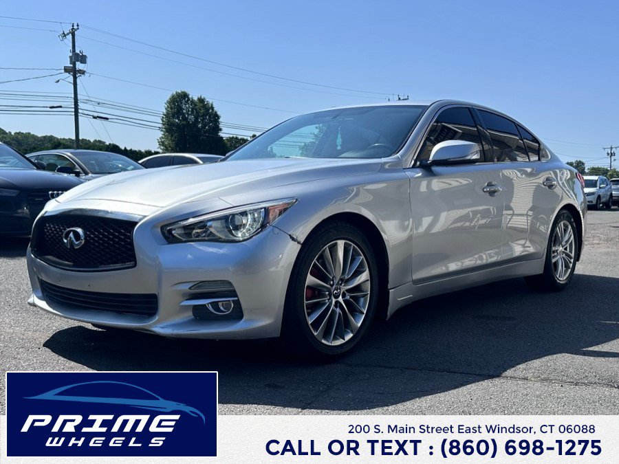 Used 2014 INFINITI Q50 Premium w/ Spare Tire Package RWD image 3