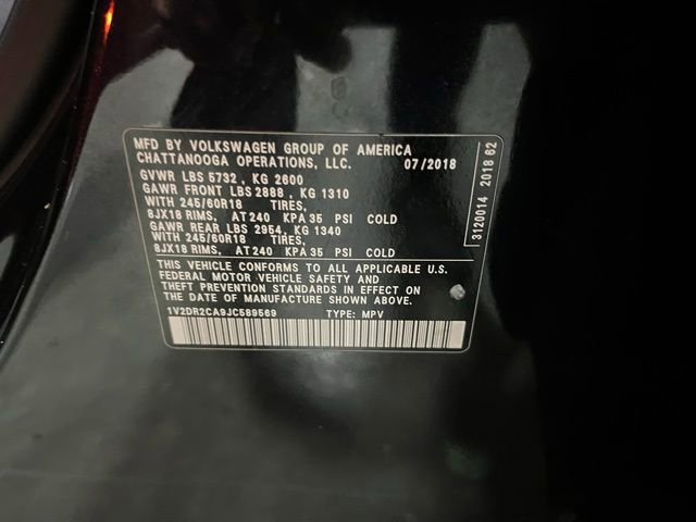 Used 2018 Volkswagen Atlas SE image 29