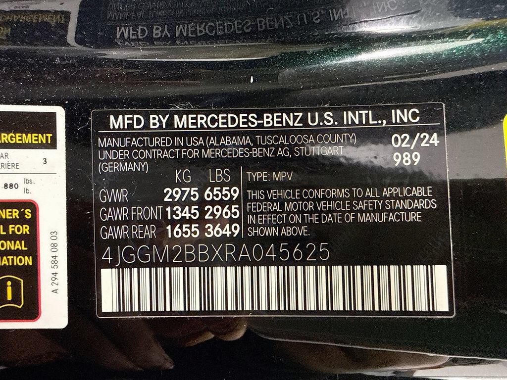 Used 2024 Mercedes-Benz EQE 350+ SUV w/ Driver Assistance Package image 44