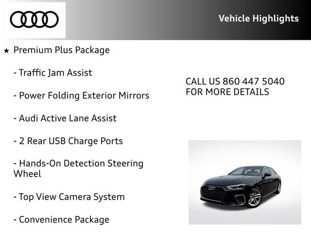 Used 2023 Audi A4 2.0T Premium Plus w/ Premium Plus Package AWD/4WD image 31