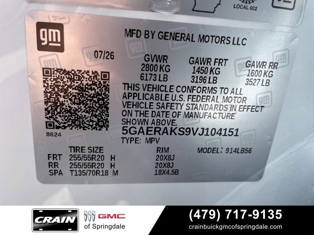 New 2027 Buick Enclave Preferred w/ Power Package FWD image 34