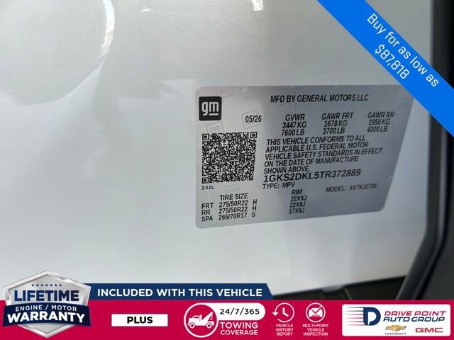 New 2026 GMC Yukon Denali w/ Sun & Power Step Package AWD/4WD image 32