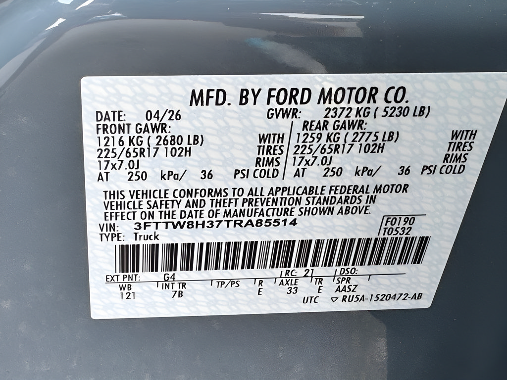 New 2026 Ford Maverick XLT FWD image 42