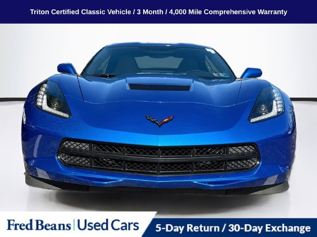 Used 2019 Chevrolet Corvette Stingray Coupe w/ Carbon Flash Badge Package RWD image 2