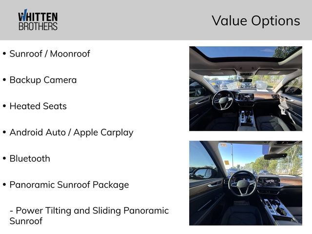 Used 2026 Volkswagen Atlas SE w/ Panoramic Sunroof Package FWD image 4