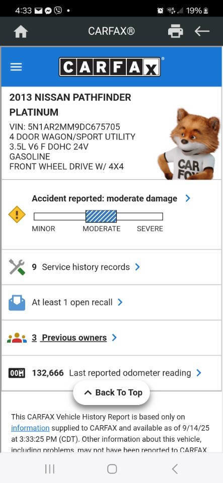 Used 2013 Nissan Pathfinder Platinum w/ Platinum Premium Pkg image 56