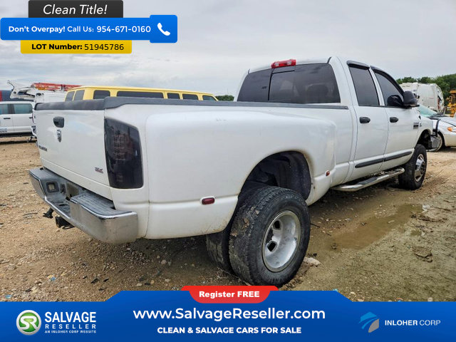 Used 2007 Dodge Ram 3500 Truck SLT AWD/4WD image 4