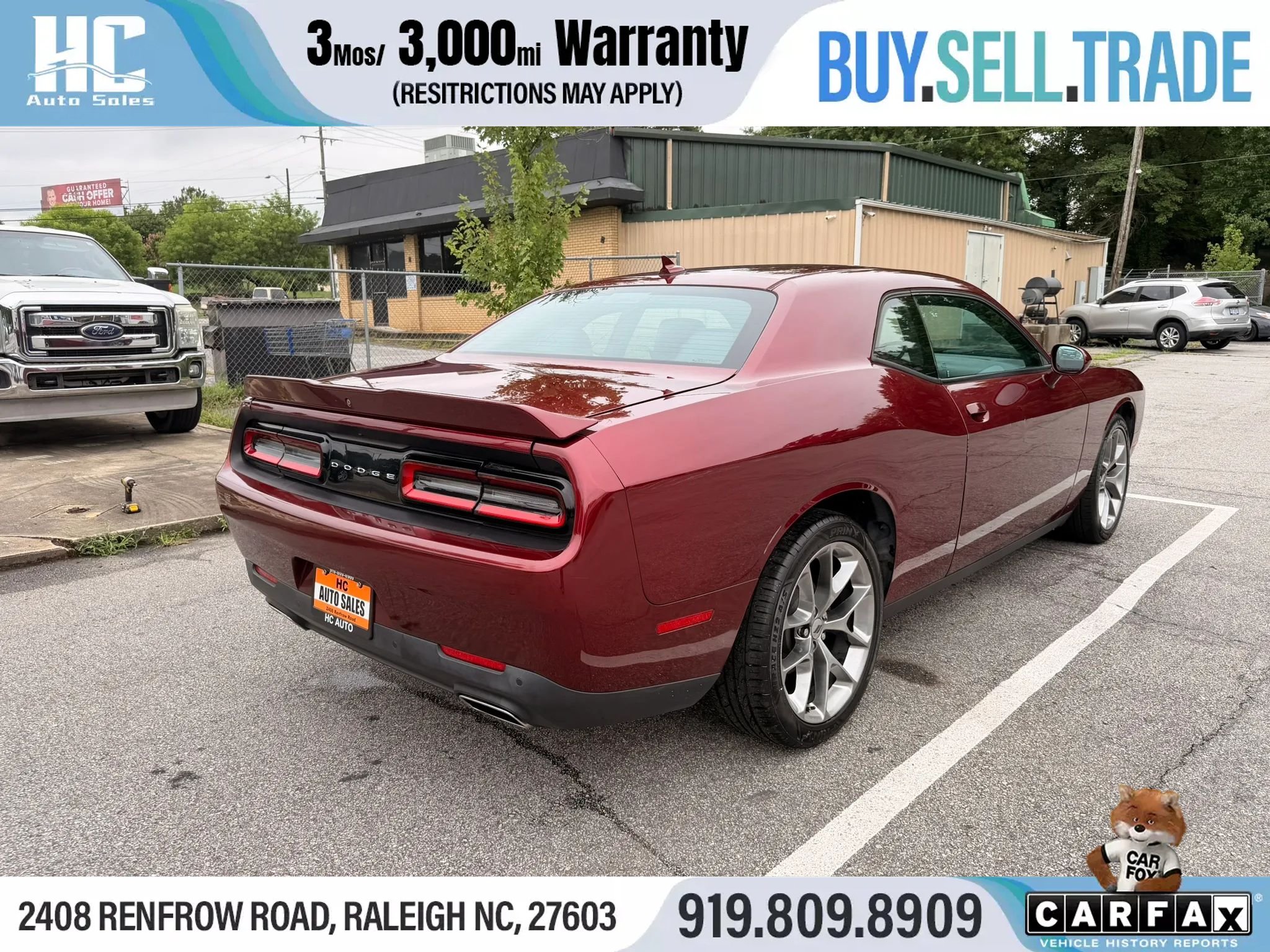 Used 2020 Dodge Challenger SXT w/ Plus Package RWD image 5