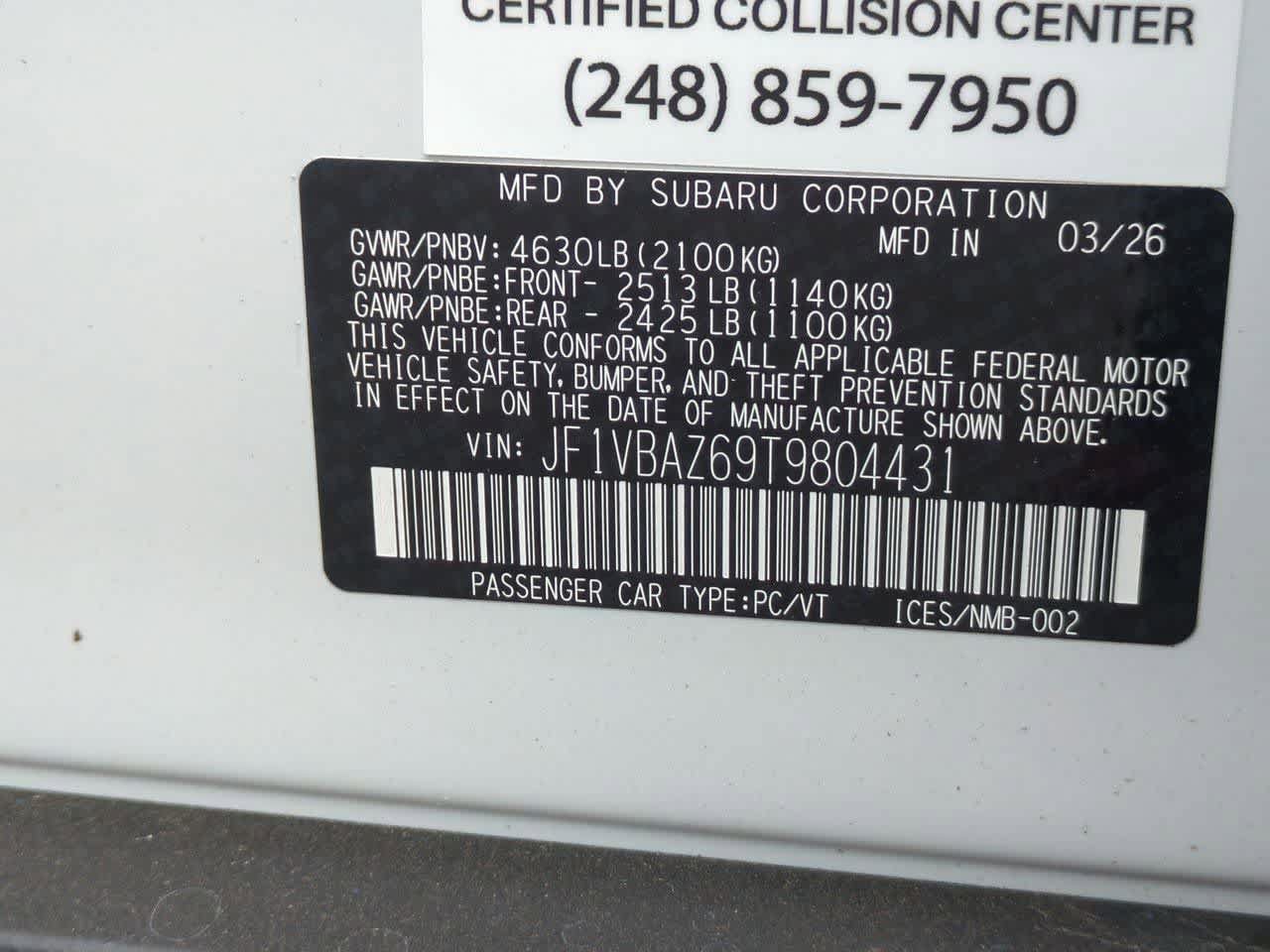 New 2026 Subaru WRX tS AWD/4WD image 34
