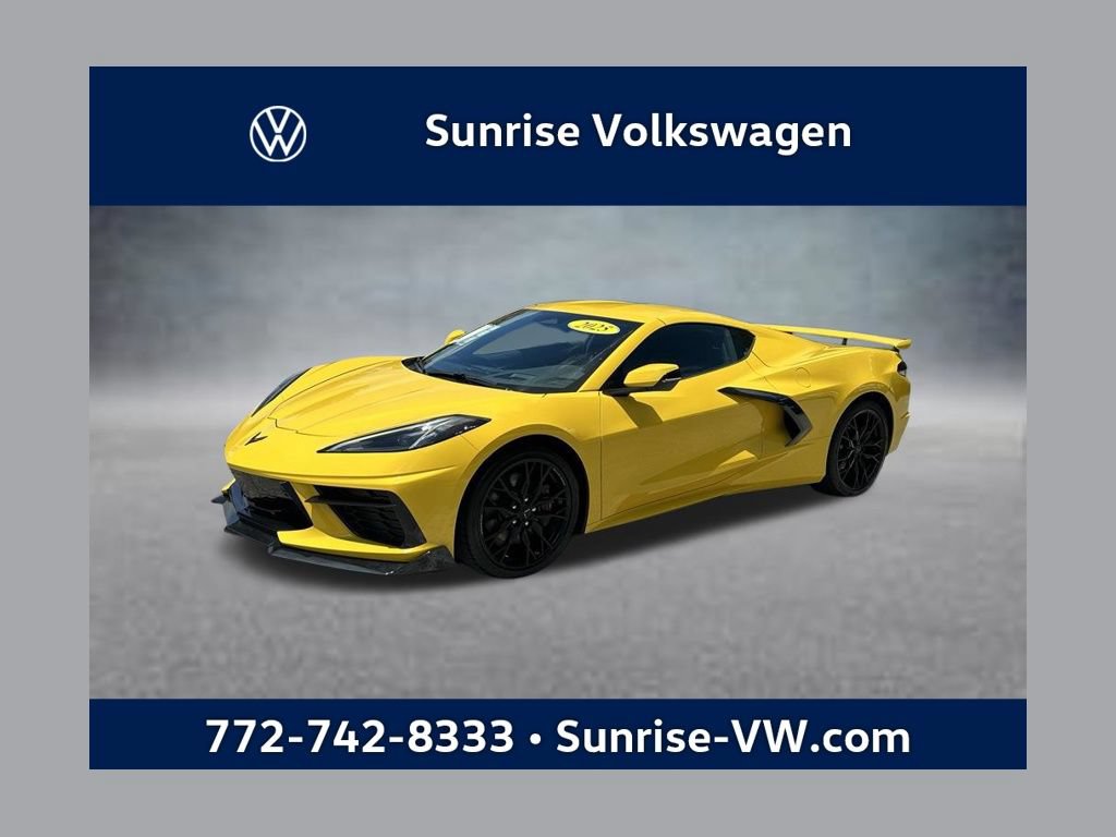 Used 2025 Chevrolet Corvette Stingray Preferred Cpe w/ Z51 Performance Package RWD 360° Tour