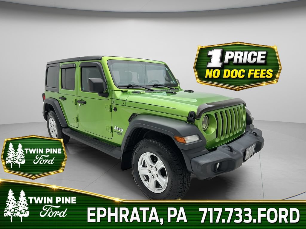 Used 2018 Jeep Wrangler Unlimited Sport S AWD/4WD image 1
