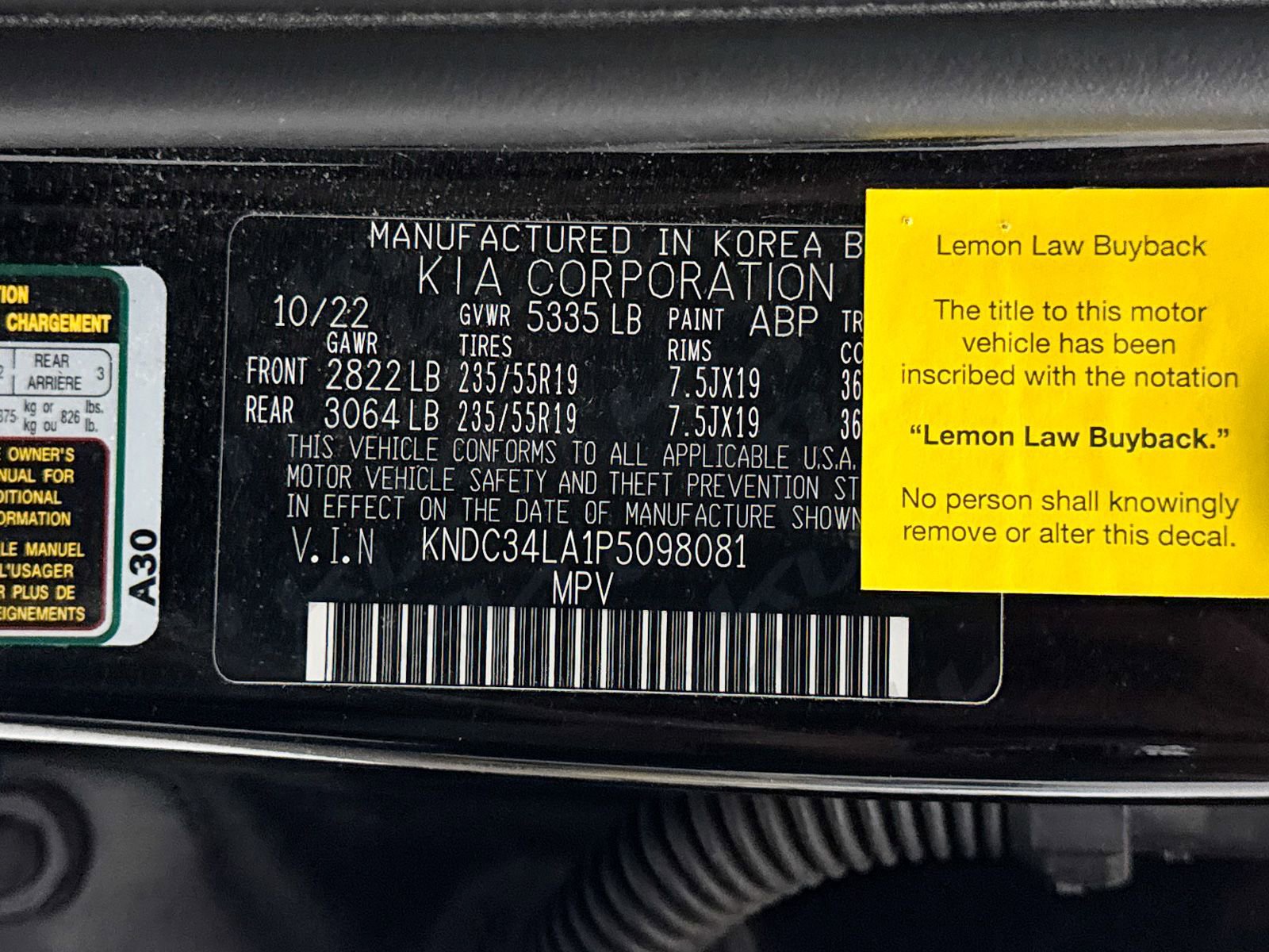Used 2023 Kia EV6 Wind w/ Wind Technology Package RWD image 40