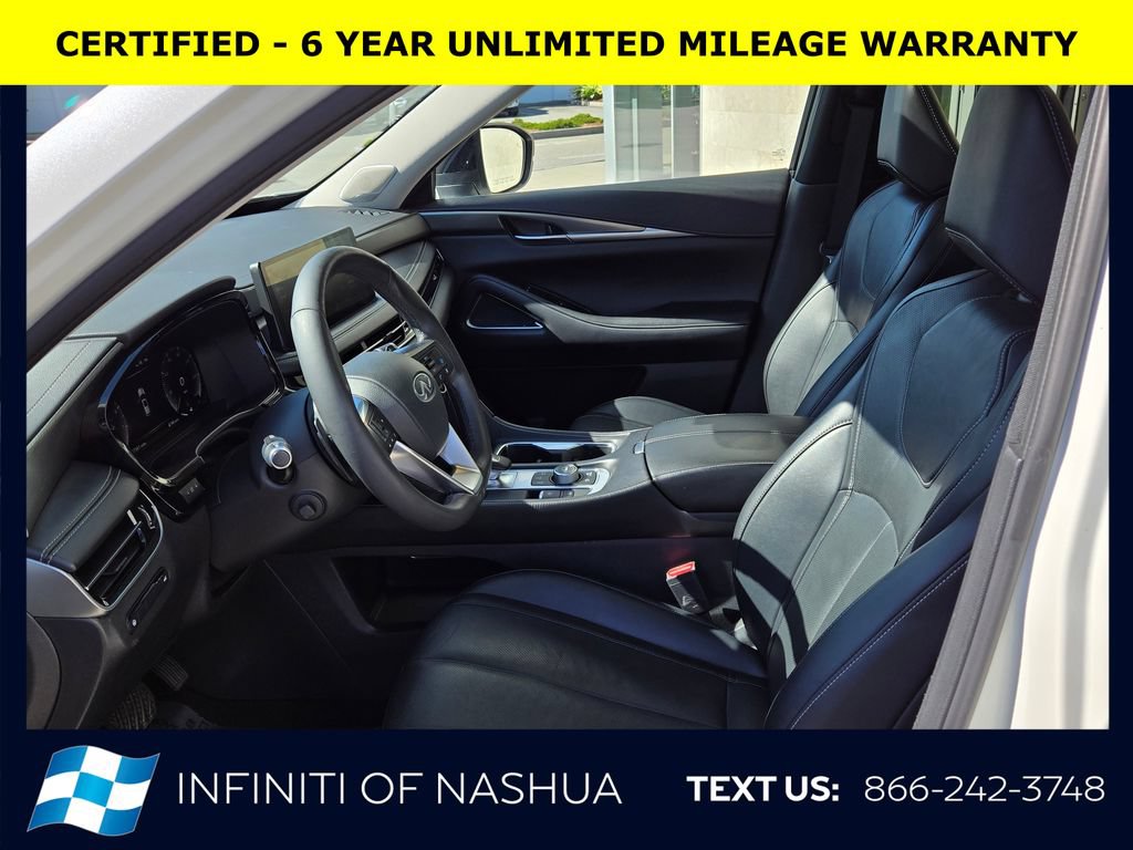 Certified 2023 INFINITI QX60 Luxe w/ Performance Audio Package AWD/4WD image 3