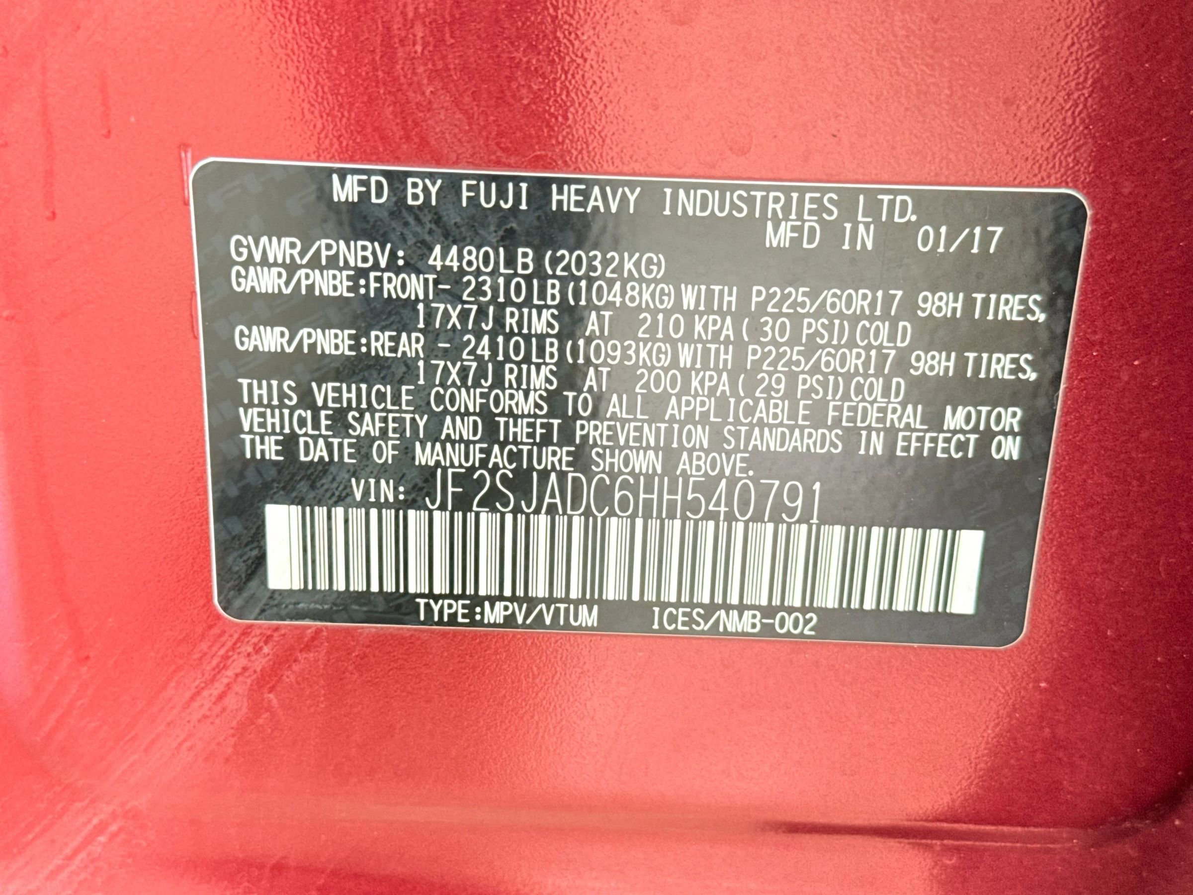 Used 2017 Subaru Forester 2.5i Premium w/ Popular Package #2A image 37