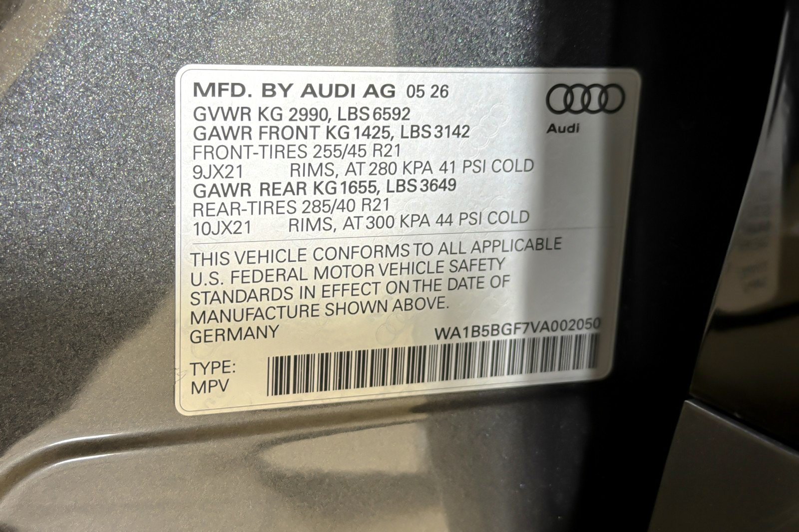 New 2027 Audi SQ6 e-tron Premium Plus AWD/4WD image 27