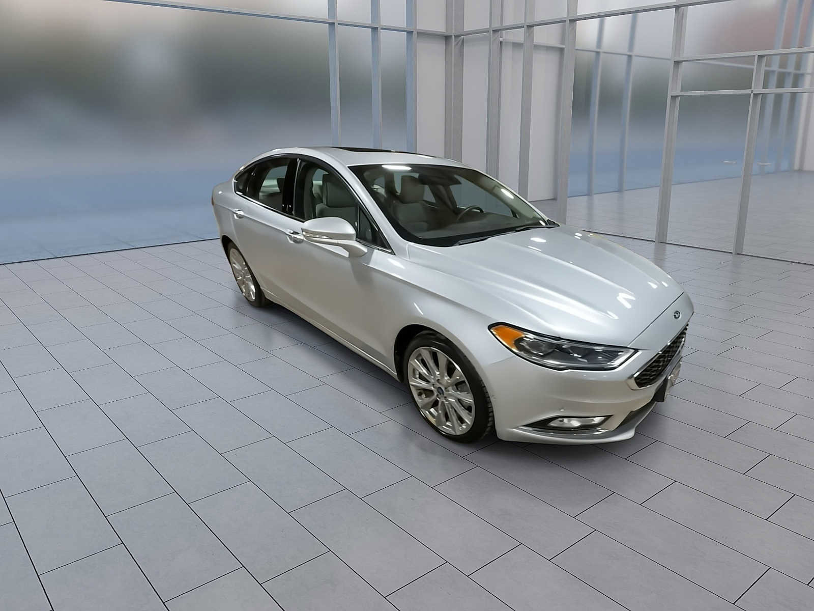 Used 2017 Ford Fusion Platinum image 2