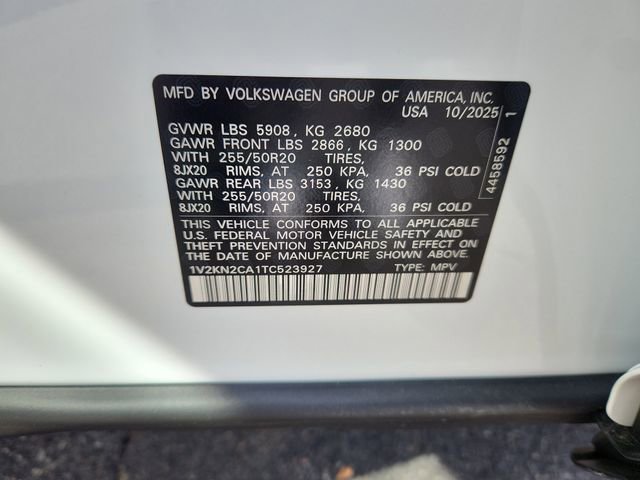 New 2026 Volkswagen Atlas SE image 11