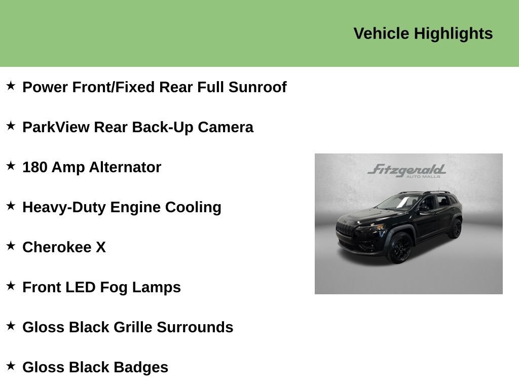 Used 2022 Jeep Cherokee Latitude w/ Sun & Sound Group AWD/4WD image 10