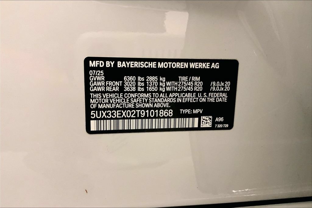 Certified 2026 BMW X6 xDrive40i w/ Climate Comfort Package AWD/4WD image 32