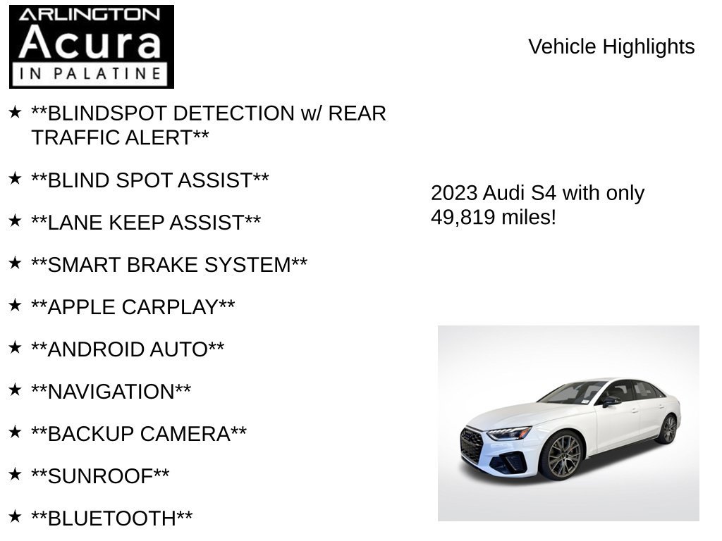 Used 2023 Audi S4 Premium Plus AWD/4WD image 7