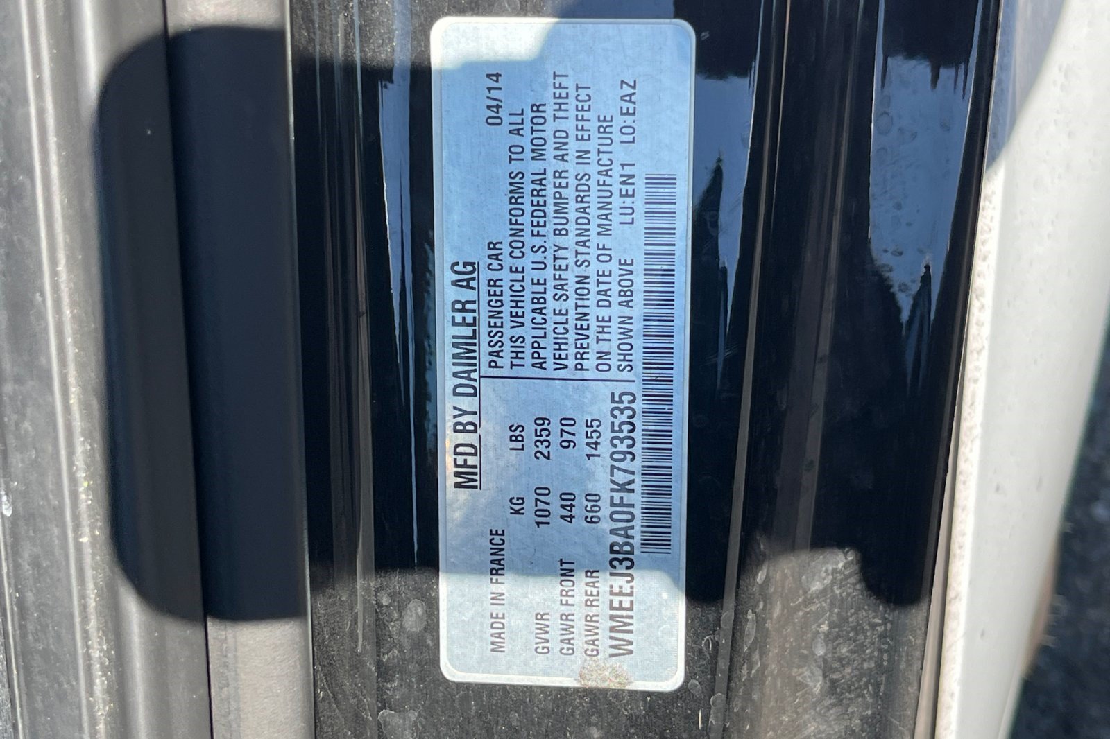 Used 2015 smart fortwo passion RWD image 8