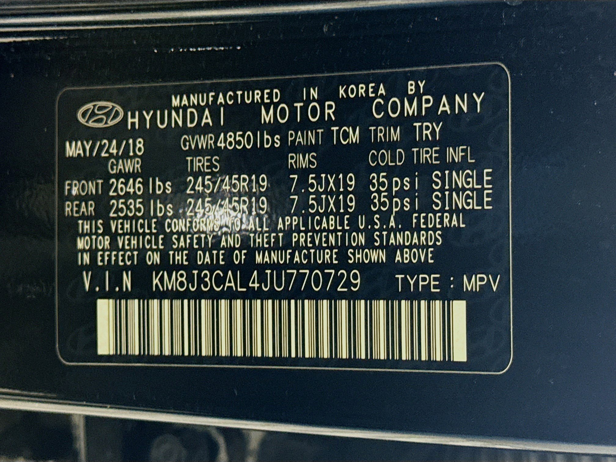 Used 2018 Hyundai Tucson Sport image 40